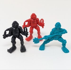 Teenage Mutant Ninja Turtles Plastic Figures Vintage TMNT